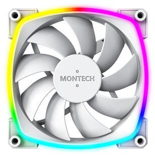 Montech Fan AX120 (AX120) 3 IN 1 PACK (W) White 3-Pack
