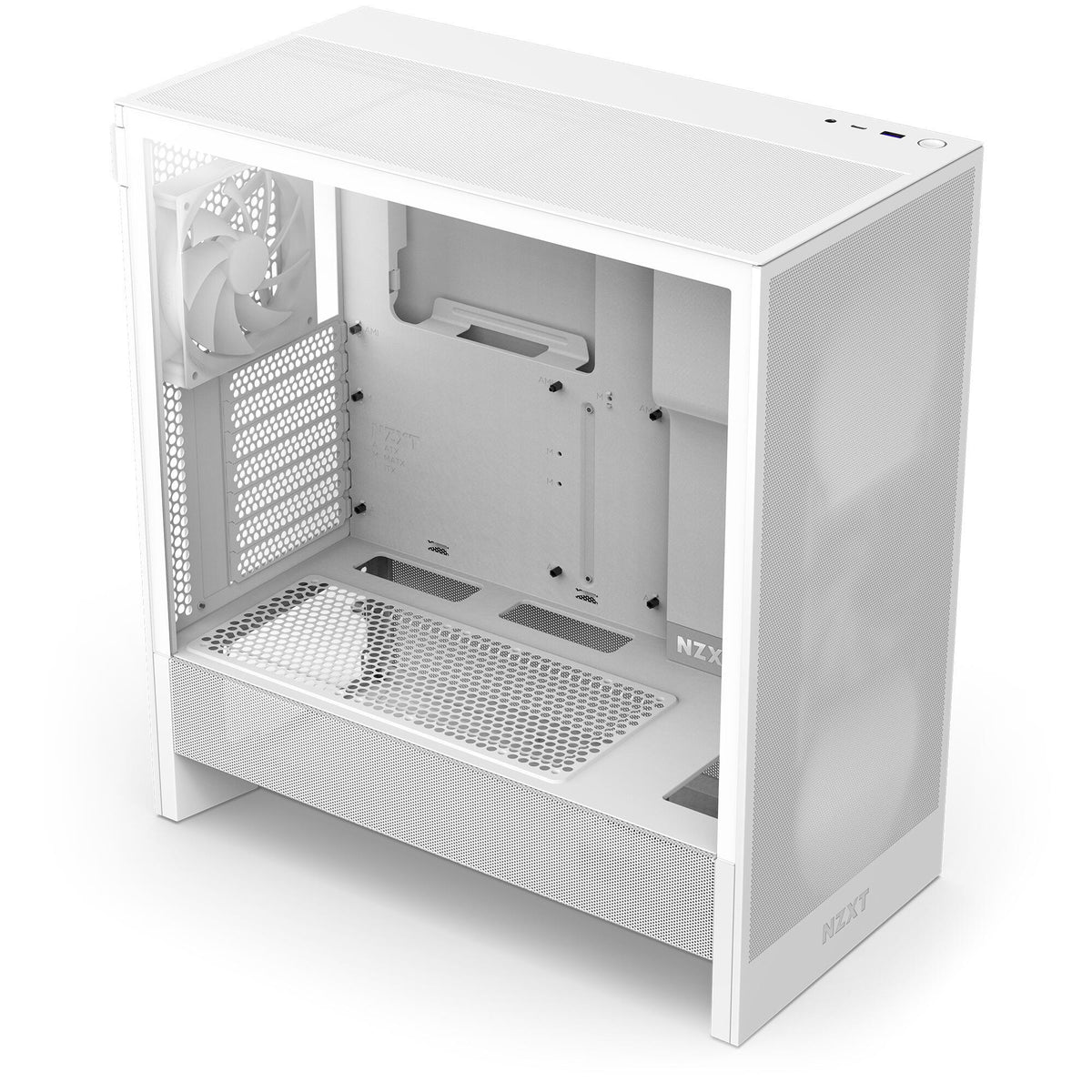 NZXT PC case H series H5 Flow (CC-H52FW-01) White