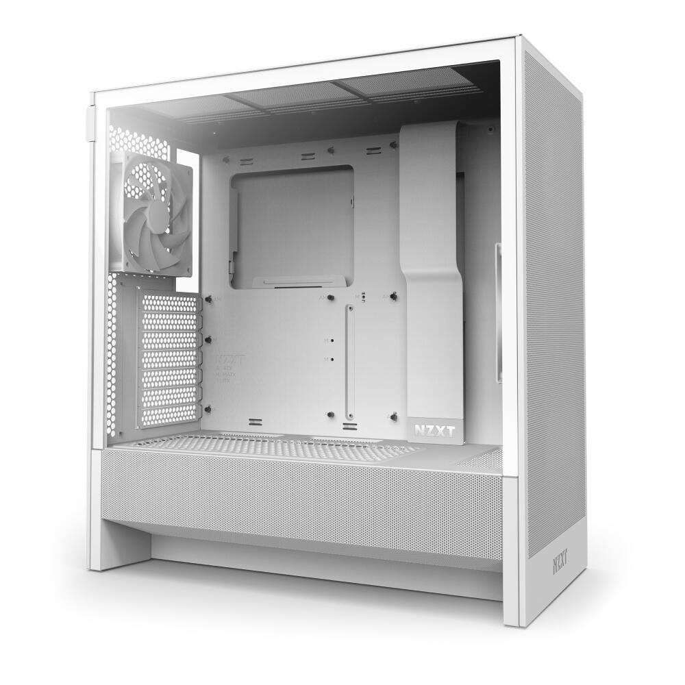 NZXT PC case H series H5 Flow (CC-H52FW-01) White