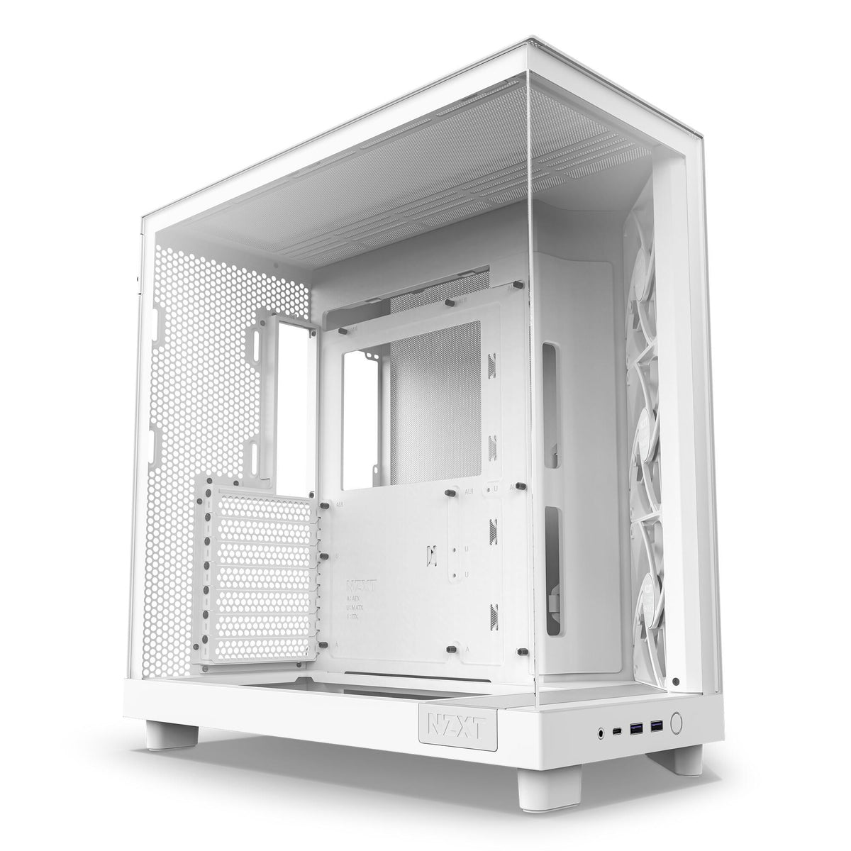 NZXT PC case H6 Flow (CC-H61FW-01) White