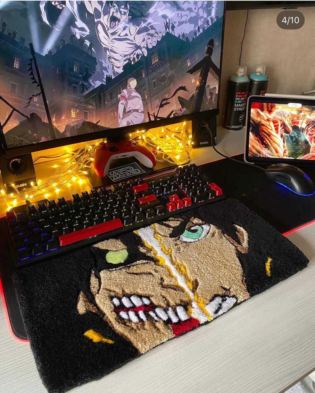 Attack on Titan Stoni Tepih