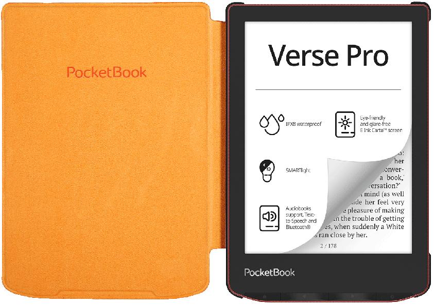 PocketBook Tablet sleeve Verse 6" Shell Orange (H-S-634-O-WW) Orange