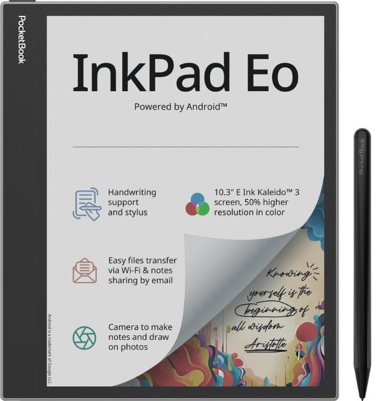 PocketBook eBook reader InkPad Eo (PB1042-M-WW-B) Grey XL