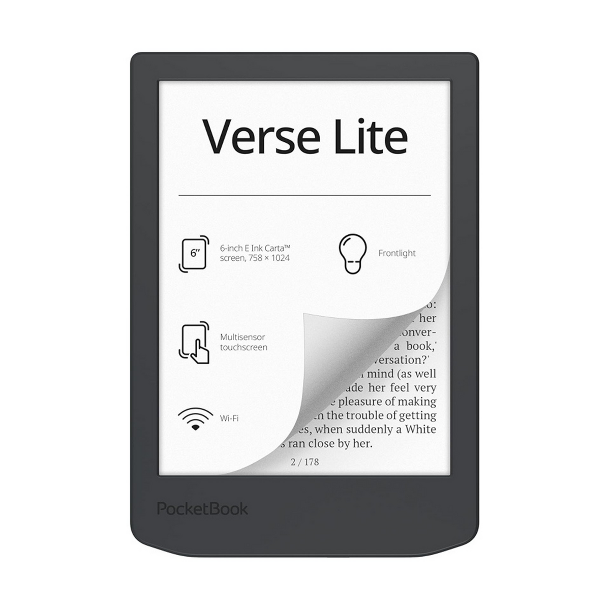 PocketBook eBook reader Verse Lite (PB619-T-WW-B)