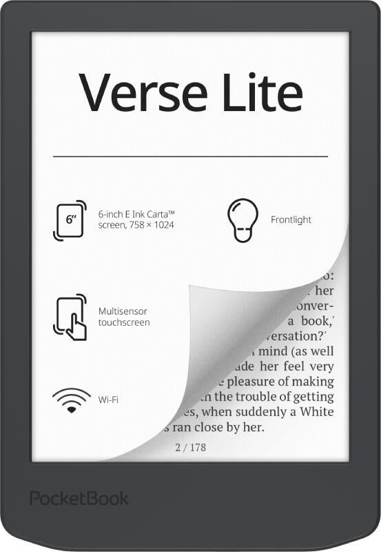 PocketBook eBook reader Verse Lite EU (PB619-T-WW) Grey S