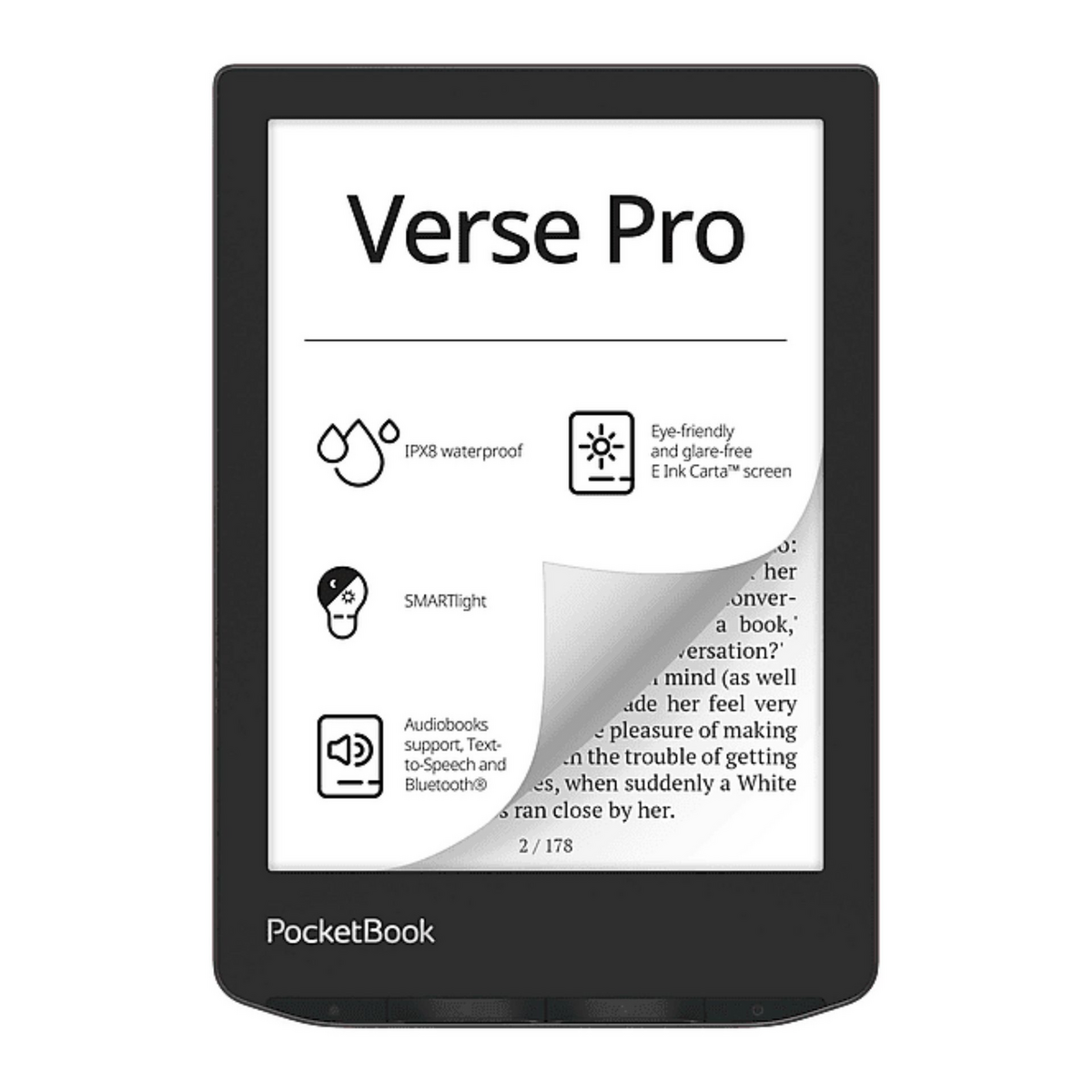 PocketBook eBook reader Verse Pro (PB634-A-WW-B)