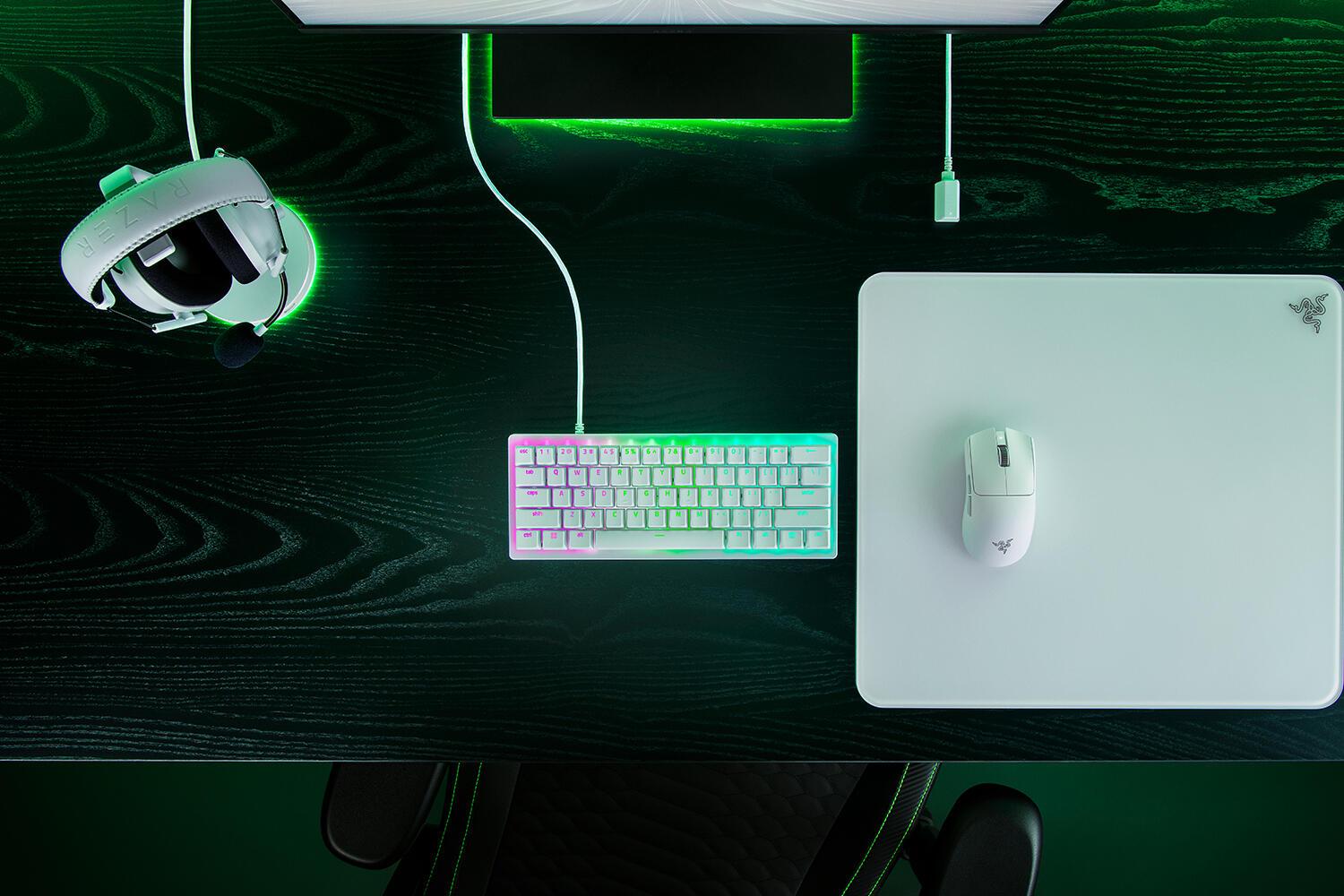 Razer Keyboard Huntsman V3 Pro Mini (RZ03-04990100-R3M1) White