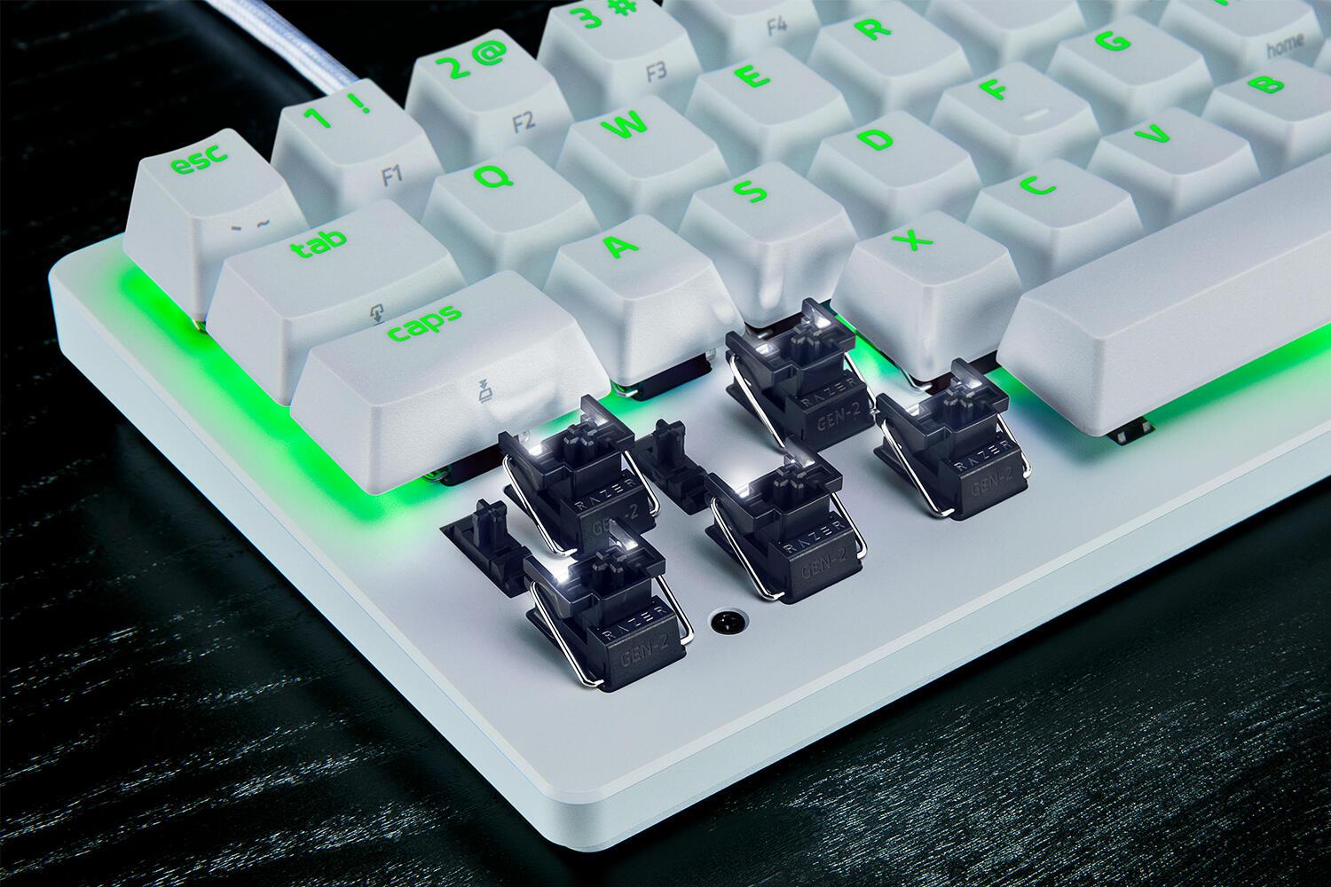 Razer Keyboard Huntsman V3 Pro Mini (RZ03-04990100-R3M1) White