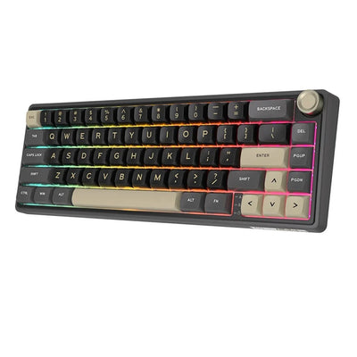 Royal Kludge RK R65 Žična Mehanička Gejmerska Tastatura, RGB, Hot Swap, Boja Phantom - Chartreuse Prekidač