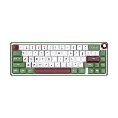 Royal Kludge RK R65 Žična Mehanička Gejmerska Tastatura, RGB, Hot Swap, Boja Greensand - Braon Prekidač