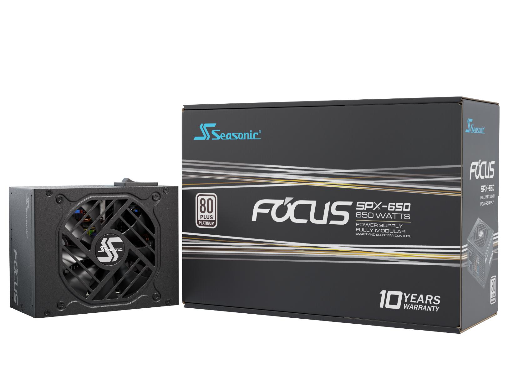 Seasonic PC power supply unit Focus SPX-650 (FOCUS-SPX-650) Black