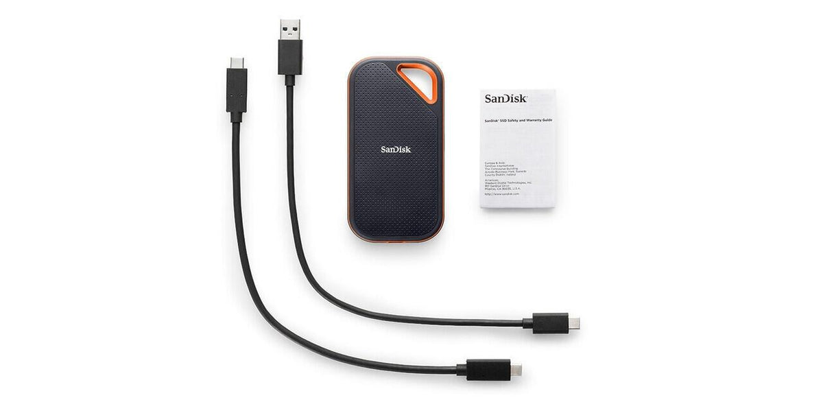 SanDisk External SSD Extreme PRO Portable 1TB (SDSSDE81-1T00-G25) Black