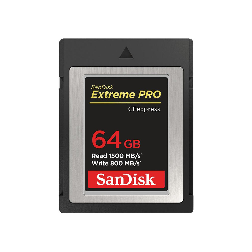 SanDisk CFexpress card Extreme PRO CFexpress 64GB (SDCFE-064G-GN4NN) Black