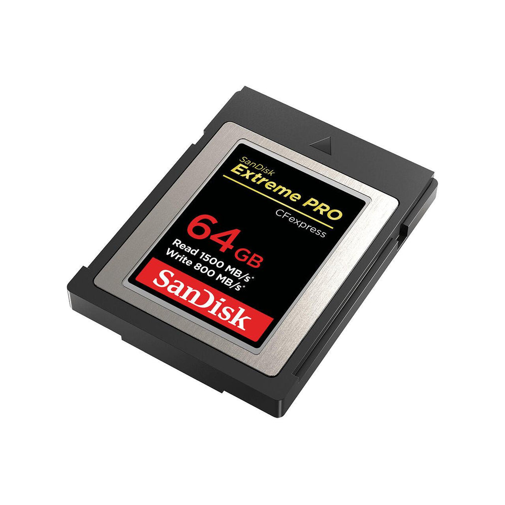 SanDisk CFexpress card Extreme PRO CFexpress 64GB (SDCFE-064G-GN4NN) Black