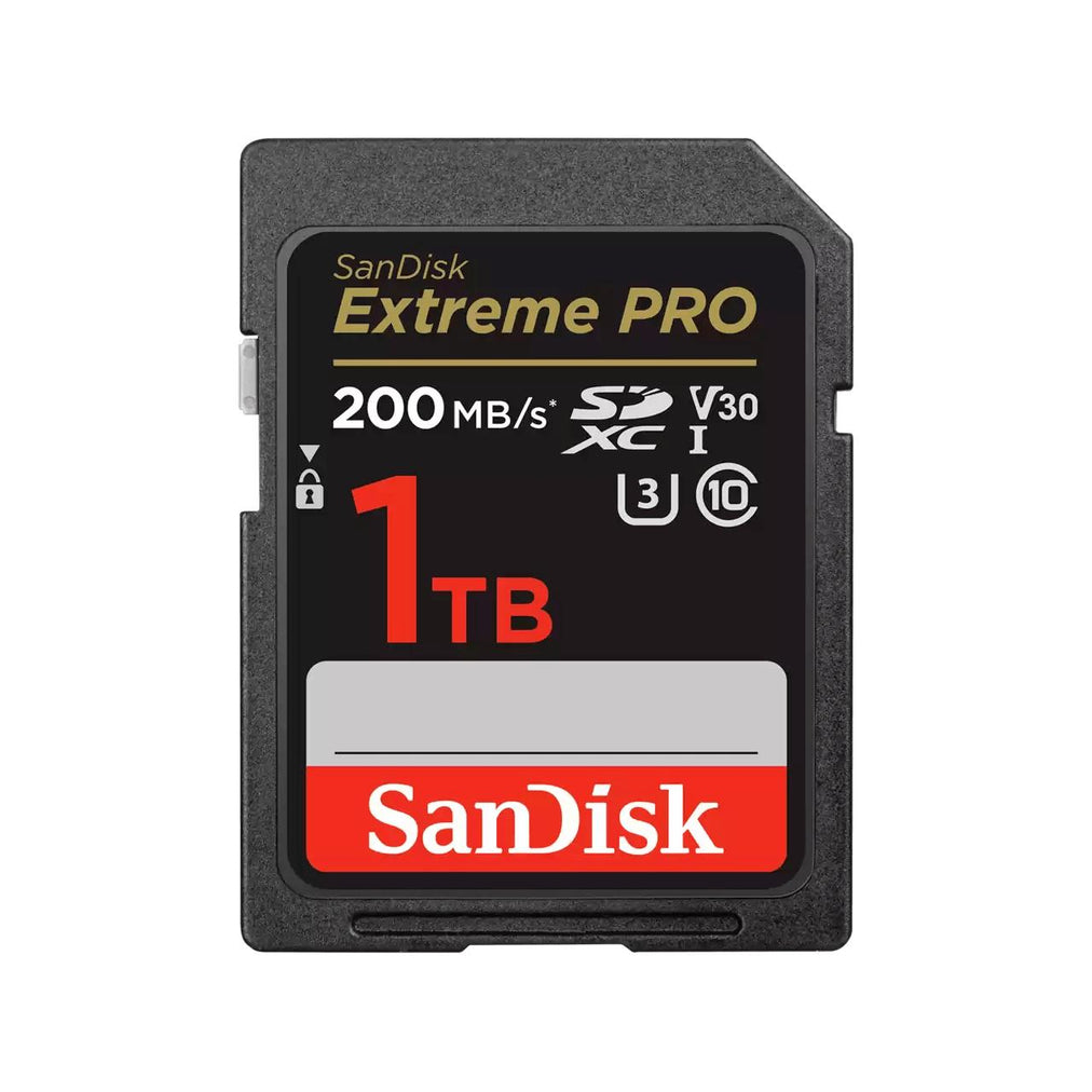 SanDisk SD card Extreme Pro 1TB V30 (SDSDXXD-1T00-GN4IN) Black