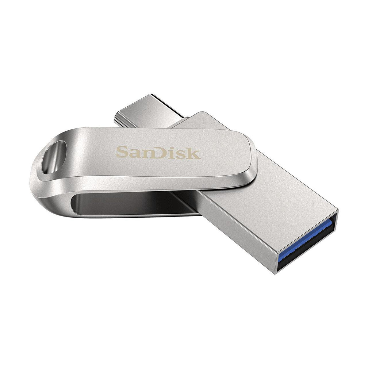 SanDisk USB stick Ultra Dual Drive Luxe 64GB (SDDDC4-064G-G46) Stainless steel