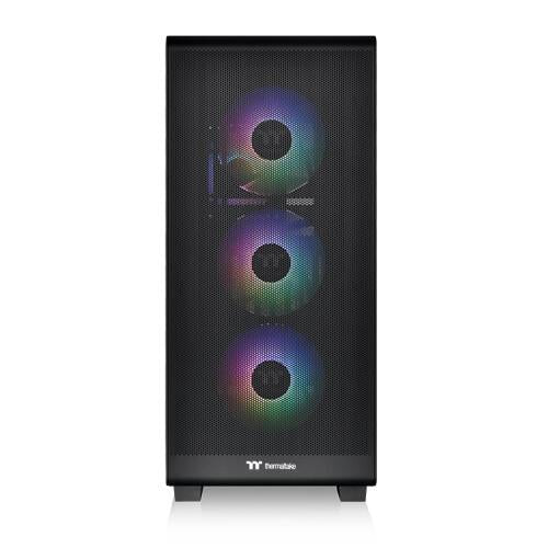 Thermaltake PC case S250 TG ARGB (CA-1Y6-00M1WN-00) Black