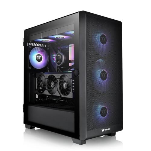 Thermaltake PC case S250 TG ARGB (CA-1Y6-00M1WN-00) Black