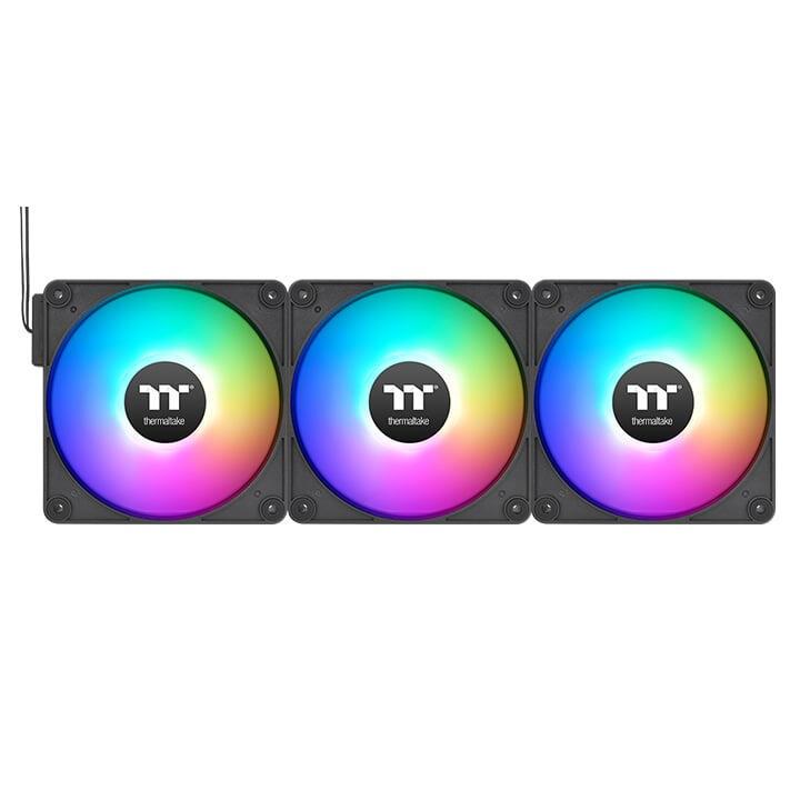 Thermaltake Fan CT120 EX Reverse ARGB Sync (CL-F192-PL12SW-A) Black 3-Pack