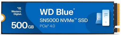 Western Digital M.2 SSD Blue SN5000 500GB (WDS500G4B0E-00CNZ0) Blue