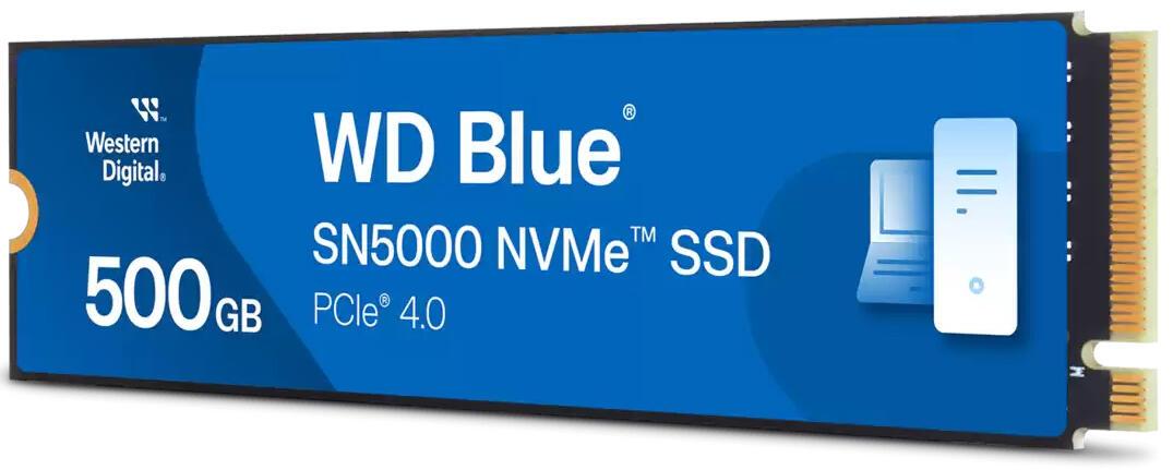 Western Digital M.2 SSD Blue SN5000 500GB (WDS500G4B0E-00CNZ0) Blue