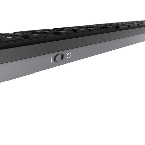 CHERRY Desktop STREAM [US/EU] Wireless black US-Layout mit EUR-Symbol