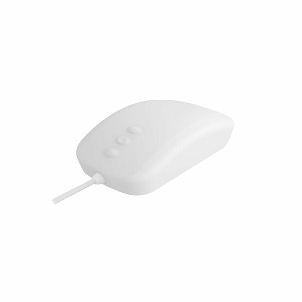 CHERRY Mouse AK-PMH3 Medical 3-Button Scroll corded sealed white IP68 +++ kabelgebunden, 3-Button-Scroll-Steuerung, IP68
