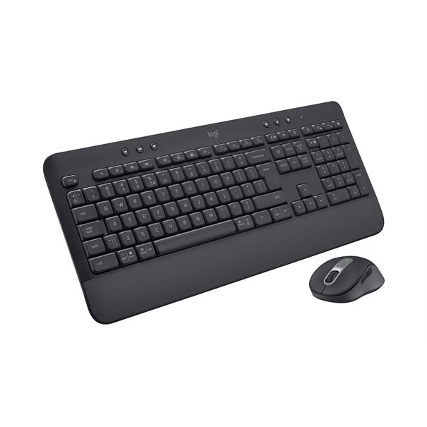 Logitech Desktop MK650 Signature BOLT [US] black BT Mouse: Signature M650 for Busi. (400–4000 DPI)