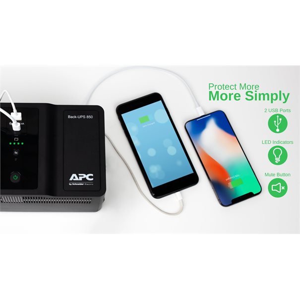 APC Back-UPS  850 VA BE850G2-GR
