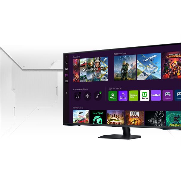 Samsung LCD S43CG700NU 43" black UHD Smart Monitor Neo G70C