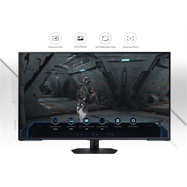 Samsung LCD S43CG700NU 43" black UHD Smart Monitor Neo G70C